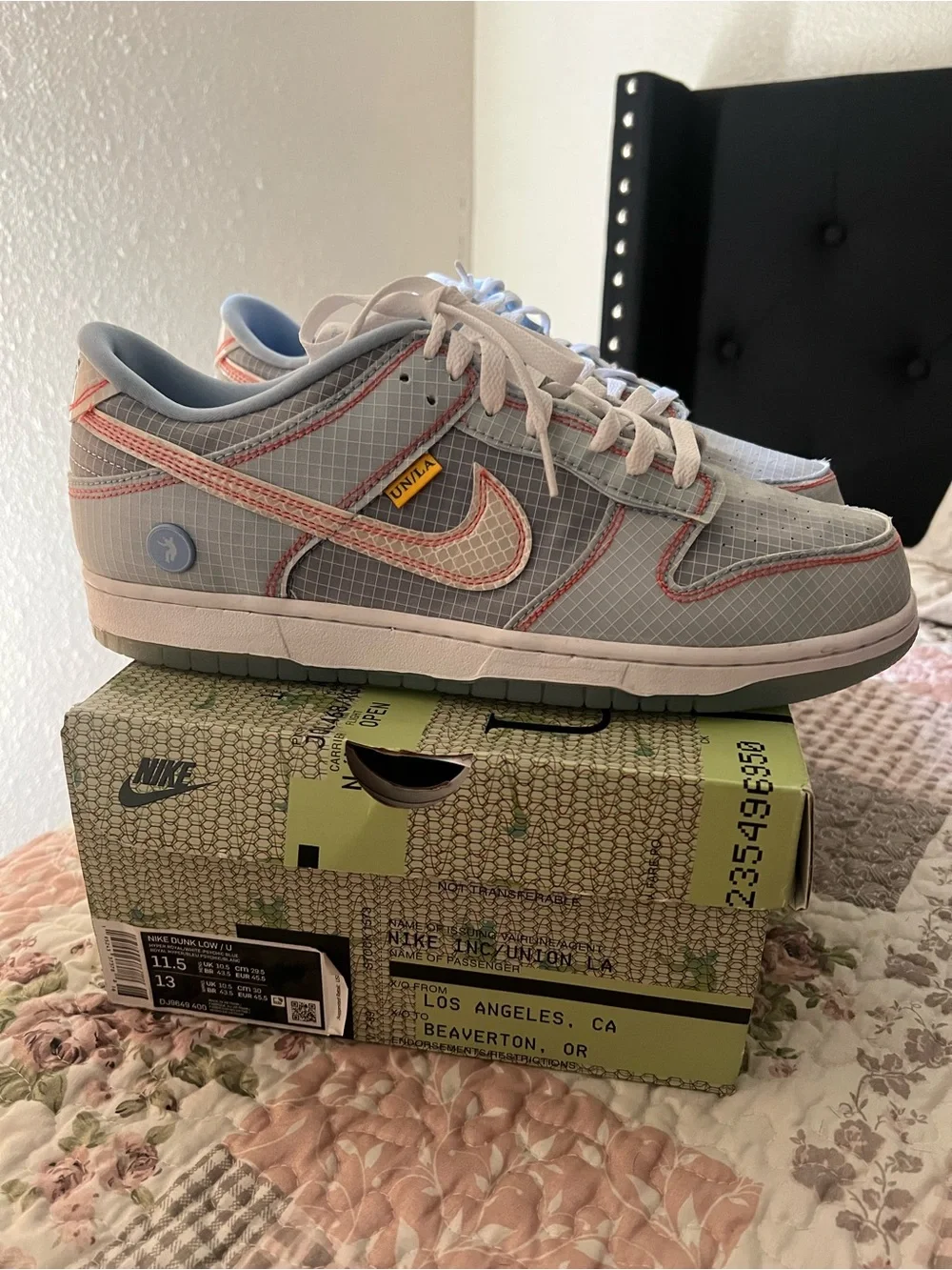 Nike Dunk Low Union Passport Pack Argon